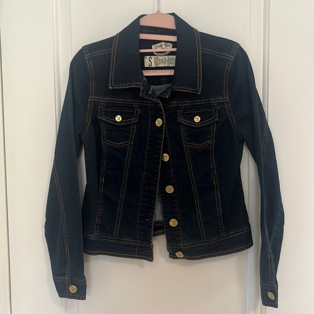 Indigo Rein Denim Jean Jacket Juniors Small